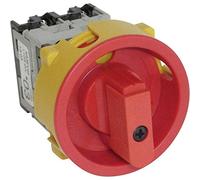 BACO 100982 NS3EV48 Interrupteur de séparation de charge verrouillable 20 A 400 V 1 x 90 ° Rouge/jaune