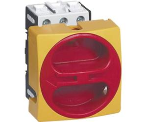 BACO 222103 0172101 Interrupteur d'isolement de charge 32 A 1 x 90° Jaune/rouge