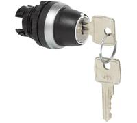 BACO 223963 L21NK00 Commutateur à clé collerette plastique, chromé noir, chrome 2 x 45 ° 1 pc(s)