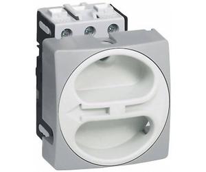BACO BA0174001 BA174001 Séparateur de charge verrouillable 25 A 1 x 90° Gris