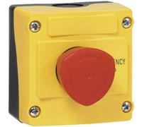 BACO LBX10410 Bouton d'arrêt d'urgence, Bouton champignon en boîtier 240 V/AC 2.5 A 1 NF (R) IP66 1