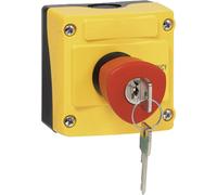 BACO LBX11302 Bouton d'arrêt d'urgence, Bouton champignon en boîtier 240 V/AC 2.5 A 2 NF (R) IP66 1 pc(s)