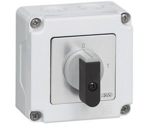 BACO NB03AHQ Interrupteur sectionneur 16 A 1 x 90 ° gris, noir 1 pc(s)