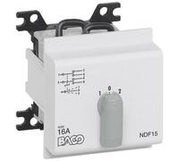BACO NDF09 Interrupteur sectionneur 16 A 2 x 30 ° gris 1 pc(s)