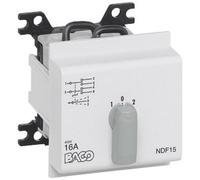 BACO NDF09 Interrupteur sectionneur 16 A 2 x 30 ° gris 1 pc(s)