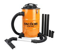 BACOENG Aspirateur Cendre avec Système de Filtration Double, 1200W, 20L