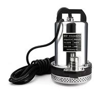 BACOENG Pompe à Eau DC 24V Pompe Immergée Solaire pour Piscine Étang Arrosage