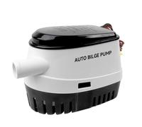 BACOENG Pompe de cale automatique 12V 750GPH/ 47LPM avec interrupteur à flotteur, Noir