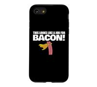 Bacon de Super-héros Qui Ressemble à Un Travail pour Le Bacon Coque pour iPhone SE (2020) / 7/8