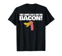 Bacon de Super-héros Qui Ressemble à Un Travail pour Le Bacon T-Shirt