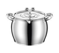 Bacon Grease Container,10x12.5cm Sturdy Stainless Steel Oil Storage Keeper | Easy Storage Bacon Grease Jar With Strainer Member | For Kitchen Cooking Baking Holiday W nd Breakfast Brunch
