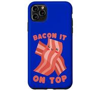 Bacon It on Top Un Gourmand Amusant pour Les Amateurs de Bacon Kawaii Coque pour iPhone 11 Pro Max