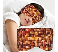 Bacon, Masque de sommeil pour la maison, les voyages et le travail posté, couvrant entièrement les yeux et bloquant la lumière