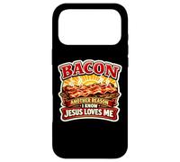 Bacon Une Autre Raison pour laquelle Je Sais Que Jésus m'aime Christian Keto Coque pour iPhone 17 Pro Max