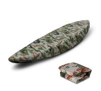 BaCover Couverture Kayak UV Professional Waterproof Anti-Poussière - Housse De Protection pour Canoë et Kayak,Digital Camouflage,6.5m