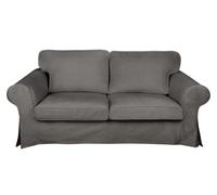 BACoverZone Housse de Canapé 2 Places pour EKTORP, Protège Canapé Qui s'adapte Parfaitement au Canapé, Revêtement de Canapé Lavable（T-19，2 Places）