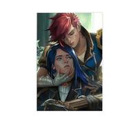 bacrhjlb Poster Arcane Caitlyn VI Wandkunst sur toile - Décoration murale pour salon, chambre à coucher - 30 x 45 cm