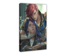 bacrhjlb Poster Arcane Caitlyn VI Wandkunst sur toile - Décoration murale pour salon, chambre à coucher - 30 x 45 cm