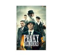 bacrhjlb Poster du film Peaky Blinders sur toile - Décoration murale pour salon, chambre à coucher - 30 x 45 cm