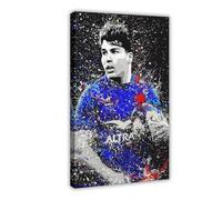 bacrhjlb Poster sur toile Antoine DuPont pour décoration de chambre à coucher, bureau, chambre, cadeau, 30 x 45 cm