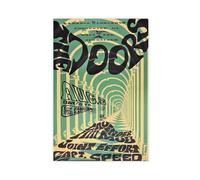bacrhjlb Poster The Doors sur toile - Décoration murale pour salon, chambre à coucher - 30 x 45 cm