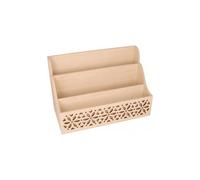 Bacs À Courrier Fleurs - 28x18x13,5 Cm - Bois - -Artemio
