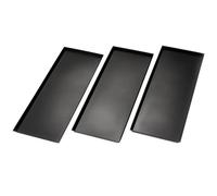 Bacs à fientes pour poulailler grand Chick'A Harmony (x3) Noir 807x299x55 mm