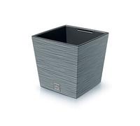 Pot de fleurs avec reserve d´eau 14 L gris galet - FURU