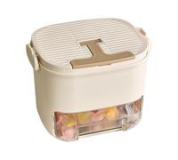 Bacs à glace avec couvercle | Moule du fabricant de plateaux à glaçons | Conteneur de type tiroir réutilisable | Moule à glaçons compact | Poignée invisible pour faire un outil pour bébé