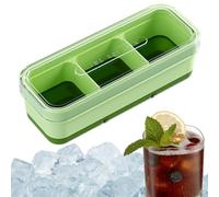 Bacs à glace - plateau, tiroir décoratif | Bac à glaçons carré à whisky avec couvercle, qualité alimentaire, libération facile, tiroir anti-fuite pour cuisine, bourbon, fruits, cocktail, nourriture