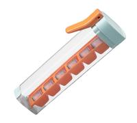 Bacs à glaçons à libération facile, bac à glaçons avec couvercle, 6 bacs à glaçons résistants aux déversements, machine à libérer facilement, moules