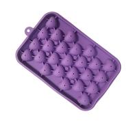 Bacs À Glaçons En Silicone Pour Congélateur,Moule Alimentaire En Forme De Cœur - Bac à glaçons avec couvercle,Pour Cocktails Café Fêtes Boissons Repas Chocolat Bonbons