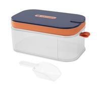 Bacs À Glaçons Pour Congélateur,32 Cases Réutilisable avec Cuillère et Conteneur,Conteneur de Type Tiroir pour Faire des Glaçons - pour Vin Whisky Bourbon Vodka Café et Rafraîchissements Frigo Maison