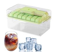 Bacs à Glaçons | Récipients pour Glaçons | Outil Réutilisable Double Couche avec Bac pour Whisky, Café, Thé, Cocktails, Camping et Activités Extérieures
