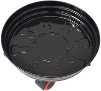 Bacs à plantes roulants, Caddy de palette de plantes, support de plante en métal avec roues, support de pot de fleur de caddie de plante roulant rond, palette de plateau de chariot de jardinière de su