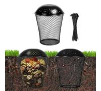 Bacs De Compostage À Panier réutilisable de vermicompostage de Jardin | Composteur à enterré pour une utilisation en intérieur, cuisine, balcon, jardin, maison, ferme et jardinage