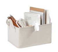 Bacs de rangement, cube de rangement en tissu Tpe pour jouets, vêtements, panier à linge multifonction pour l'organisation de la maison (32 x 22 x 18 cm)