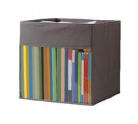 Bacs de rangement cubiques pliables pour jouets - Cube non tissé, boîte peu encombrante pour bibliothèque, garde-manger, chambre d'enfant, chambre à coucher, dortoir