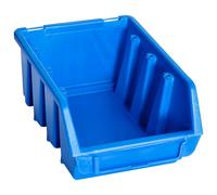Bacs de rangement empilables 20 pcs bleu plastique