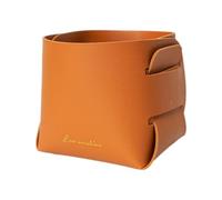 Bacs de rangement en cuir | Panier de rangement décoratif en polyuréthane | Petit panier fourre-tout, plateau rectangulaire de rangement pour décoration d'intérieur pour salle de bain, salon, chambre