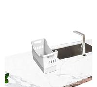 Bacs de rangement et d'organisation de garde-manger, bacs de rangement multifonctionnels avec poignée et roues pour cuisine, accessoires de toilette, réfrigérateur, maquillage, outils de coiffure