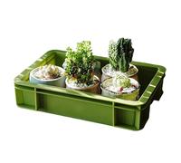 Bacs de rangement - Organiseur étanche, bacs de rangement robustes, empilables pour économiser de l'espace | Boîte de rangement pour garage, placard, sous-sol, maison, pêche, randonnée