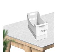 Bacs de rangement pour armoire - Boîte de rangement légère pour comptoir de salle de bain | Boîte de rangement multifonctionnelle sous évier avec poignée et roulettes pour placard, tiroirs, lotion coi