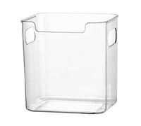 Bacs de rangement pour réfrigérateur - Boîtes de rangement empilables transparentes, conteneurs d'étagère transparents | Multifonction pour armoire de comptoir armoire de bureau maison bureau bureau