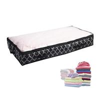 Bacs de rangement sous le lit, boîte de rangement en tissu Oxford | Organisateur de vêtements pliable et empilable de grande capacité, facile à ranger, pour vêtements, chaussures, couvertures,