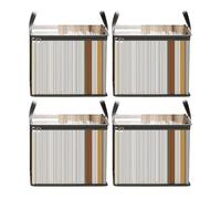 Bacs de rangement transparents avec couvercle - Fermeture éclair lisse et | Organiseur de rangement anti-poussière pour livres, vêtements, jouets, collation, maison, chambre à coucher, placard, école