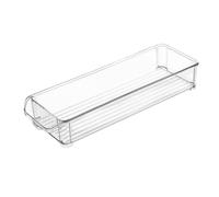 Bacs De Rangement Transparents Pour Congélateur - Organiseur De Congélateur Empilable, Boîte De Rangement Pour Réfrigérateur De 30 Cm De Longueur + 10 Cm De Hauteur, Tiroir Profond Ouvert Sur Le dvan