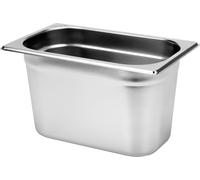 Bacs gastro, Bacs gastro en inox GN 1/4 profondeur 150mm, 265x162mm