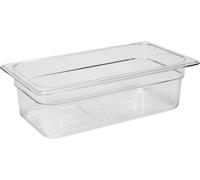 Bacs gastro, Bacs gastro en polycarbonate GN 1/3 profondeur 100mm, 325x176mm