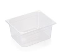 Bacs Gastronorm / Bacs GN, Plastique, GN 1/2, Série 84, Profondeur au choix : Bac GN 1/2-150 mm, Polypropylène Variante : Bac GN 1/2-150 mm